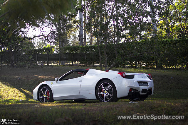 Ferrari 458 Italia spotted in Brasilia, Brazil