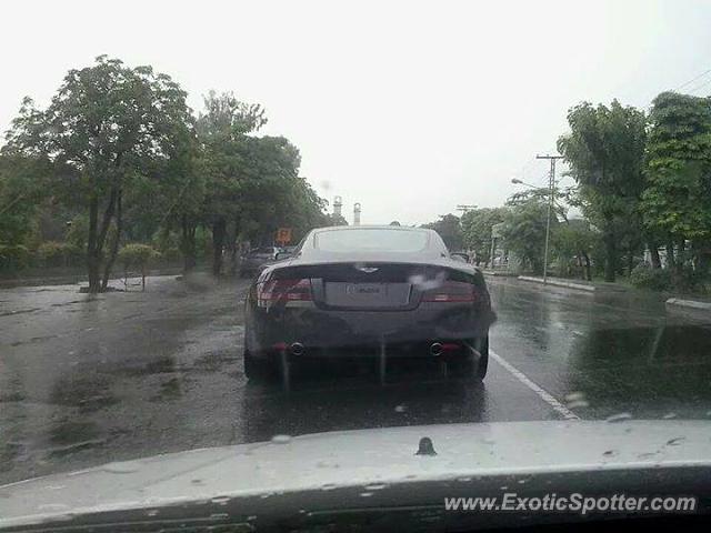 Aston Martin DB9 spotted in Lahore, Pakistan