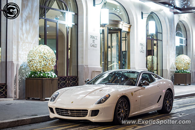 Ferrari 599GTB spotted in Paris, France