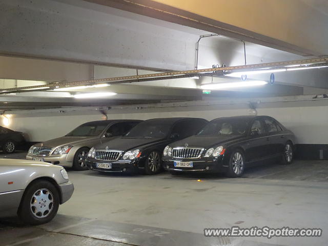 Mercedes Maybach spotted in Paris, France