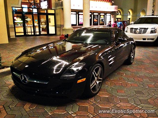 Mercedes SLS AMG spotted in Boca Raton, Florida