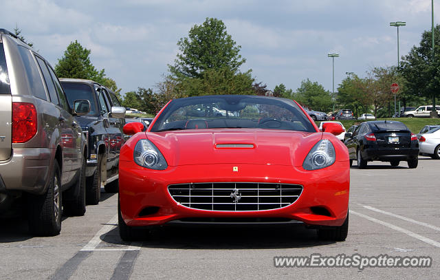 Ferrari California spotted in Columbus, Ohio