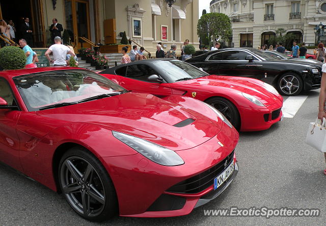 Ferrari F12 spotted in Monte Carlo, Monaco