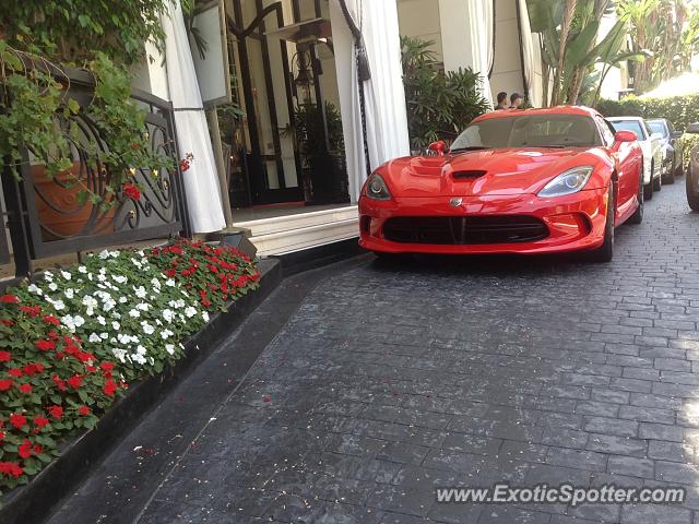 Dodge Viper spotted in Beverly Hills, California