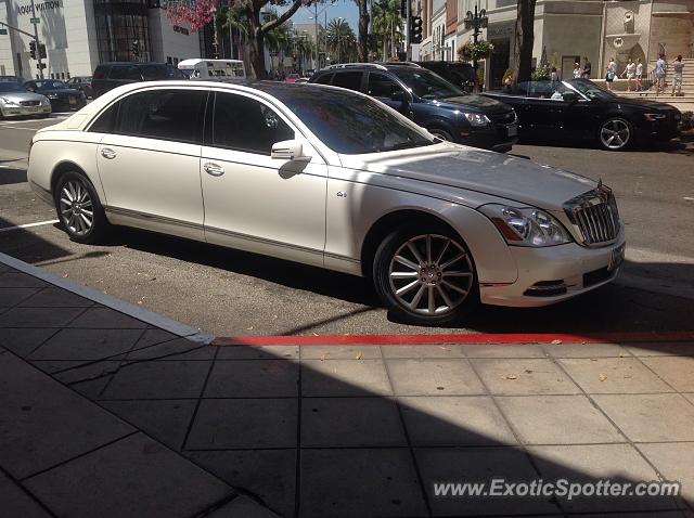 Mercedes Maybach spotted in Beverly Hills, California