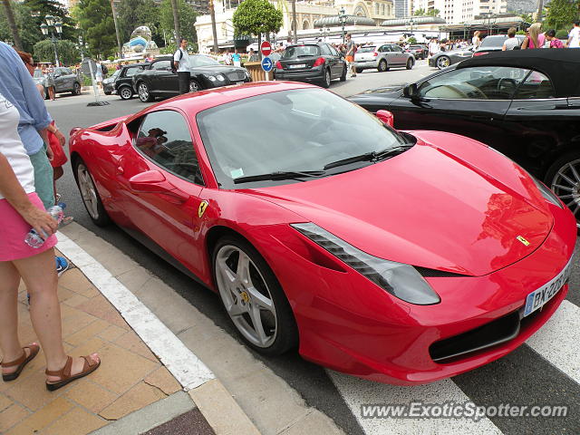 Ferrari 458 Italia spotted in Monte Carlo, Monaco