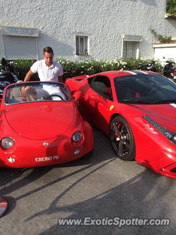 Ferrari 458 Italia spotted in St Tropez, France