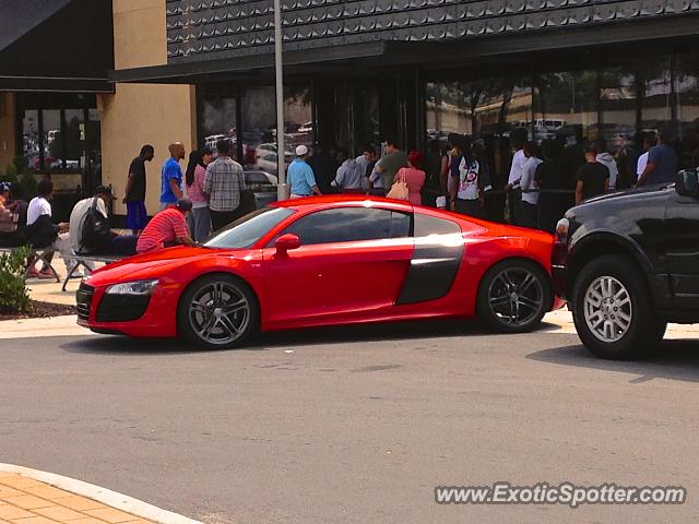 Audi R8 spotted in Atlanta, Georgia