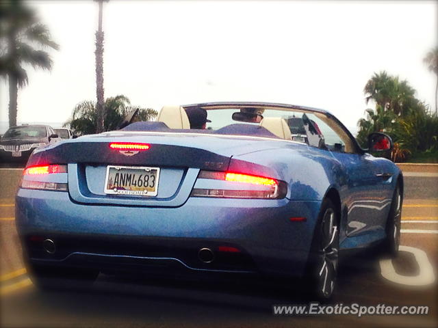 Aston Martin DB9 spotted in La Jolla, California