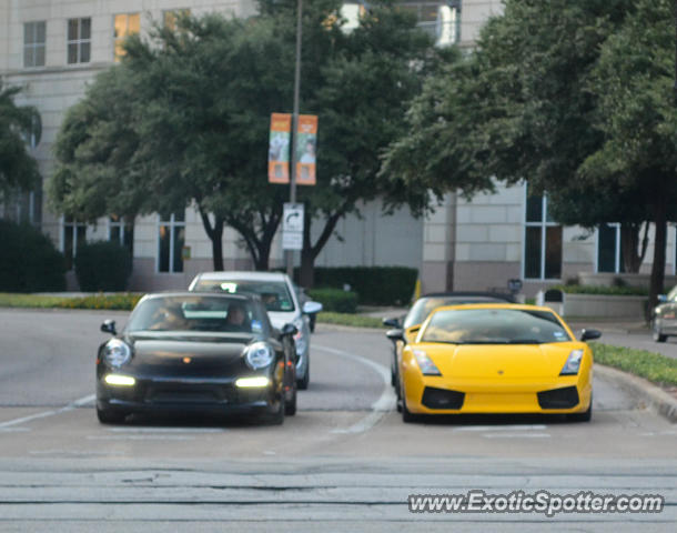 Lamborghini Gallardo spotted in Dallas, Texas