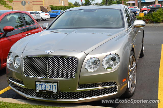 Bentley Continental spotted in Toronto, Canada