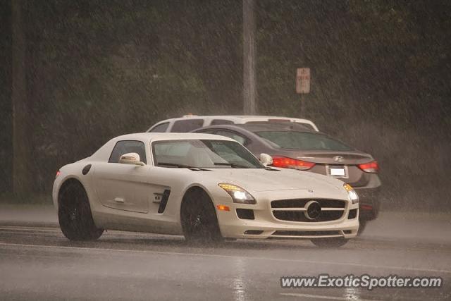 Mercedes SLS AMG spotted in Atlanta, Georgia