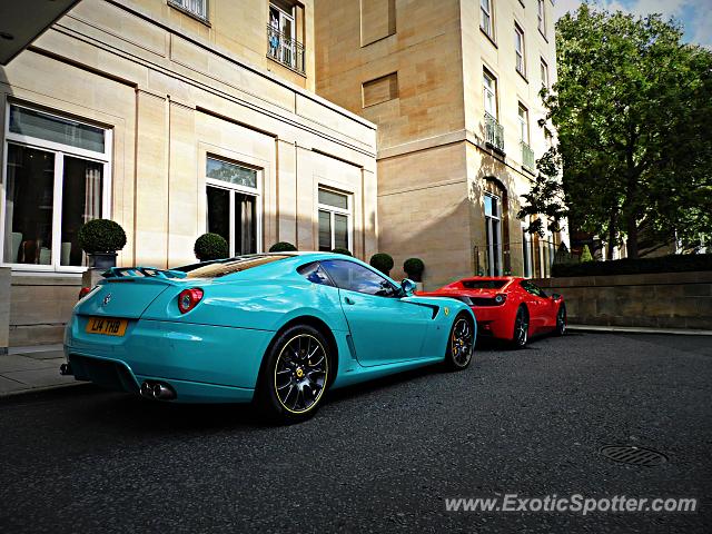 Ferrari 599GTB spotted in London, United Kingdom