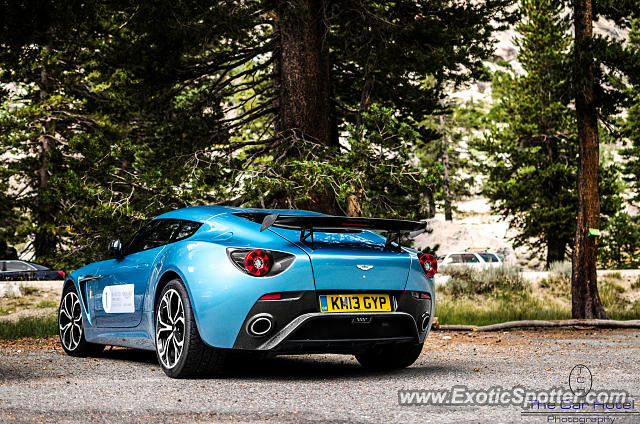 Aston Martin Zagato spotted in Yosemite, California