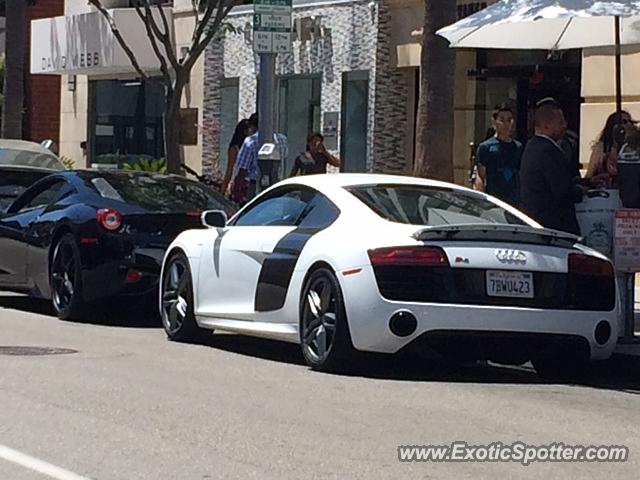 Audi R8 spotted in Beverly hills, California