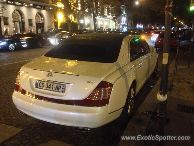 Mercedes Maybach spotted in Paris, France