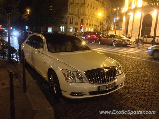 Mercedes Maybach spotted in Paris, France