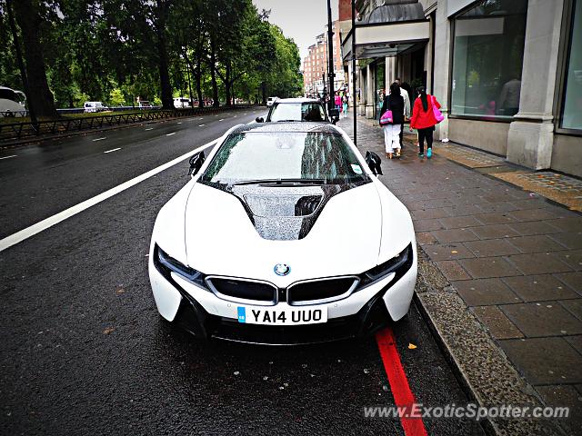 BMW I8 spotted in London, United Kingdom