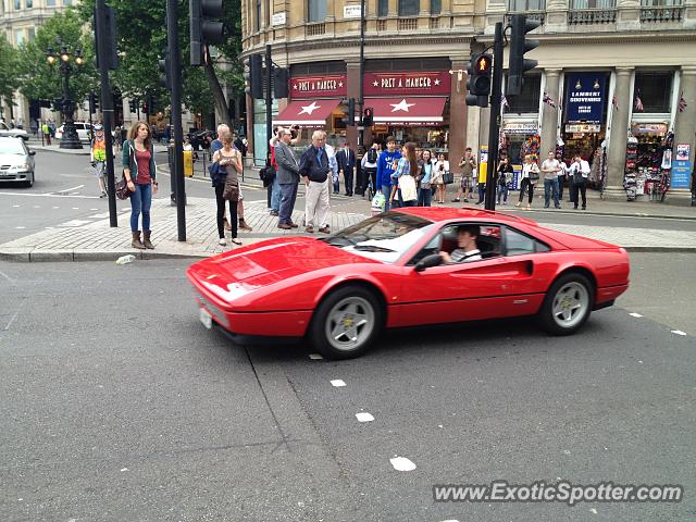 Ferrari 328 spotted in London, United Kingdom