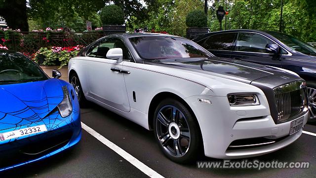 Rolls Royce Wraith spotted in London, United Kingdom