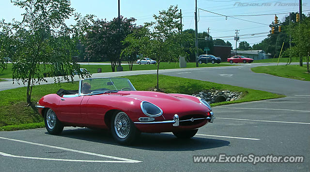 Jaguar E-Type spotted in Asheboro, North Carolina