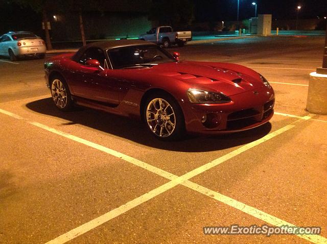 Dodge Viper spotted in Phoenix, Arizona