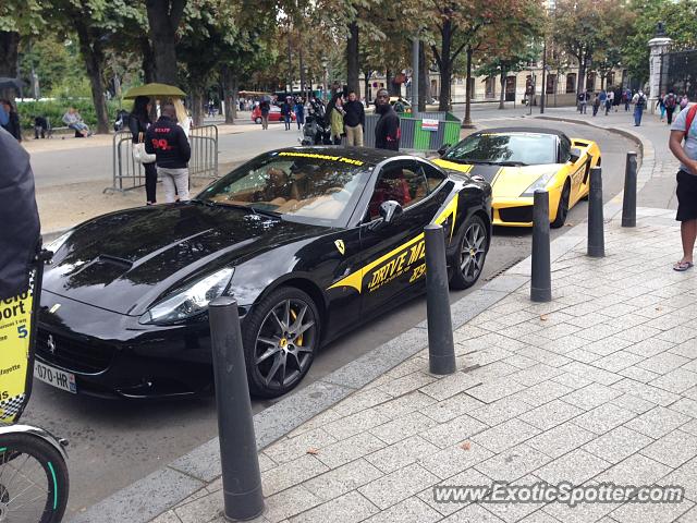 Lamborghini Gallardo spotted in Paris, France