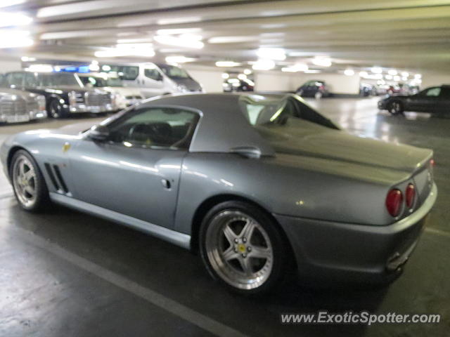 Ferrari 550 spotted in Paris, France