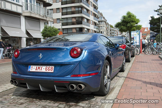 Ferrari California spotted in Knokke-Heist, Belgium