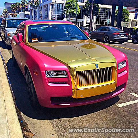 Rolls Royce Ghost spotted in Los Angeles, California