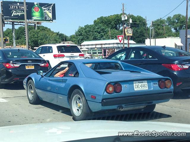 Ferrari 308 spotted in Dallas, Texas