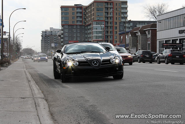 Mercedes SLR spotted in Montreal, Canada