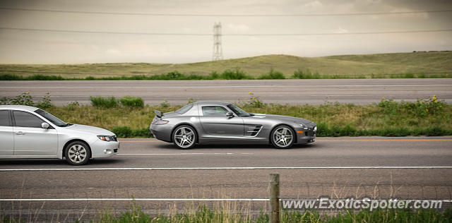 Mercedes SLS AMG spotted in Denver, Colorado