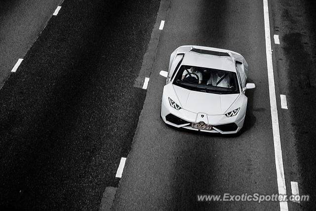 Lamborghini Huracan spotted in Hong Kong, China