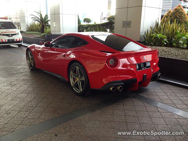 Ferrari F12 spotted in Jakarta, Indonesia