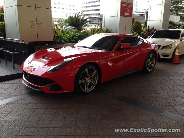 Ferrari F12 spotted in Jakarta, Indonesia