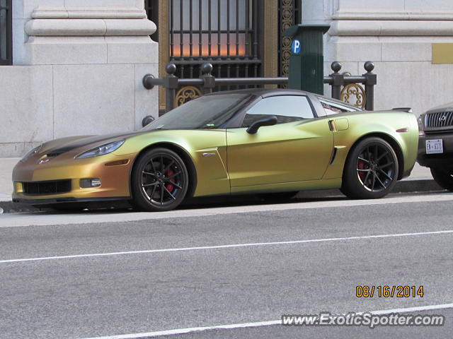 Chevrolet Corvette Z06 spotted in Washington D.C., Virginia