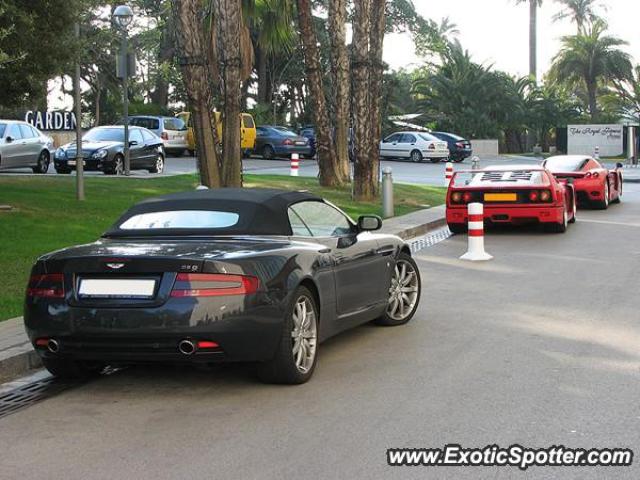 Aston Martin DB9 spotted in Barcelona, Spain