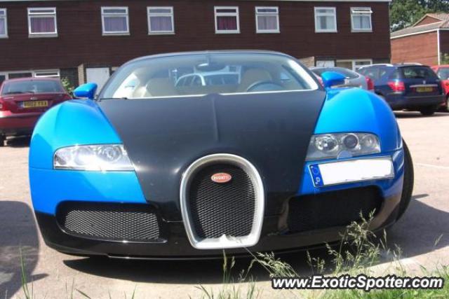 Bugatti Veyron spotted in Cantebury, United Kingdom