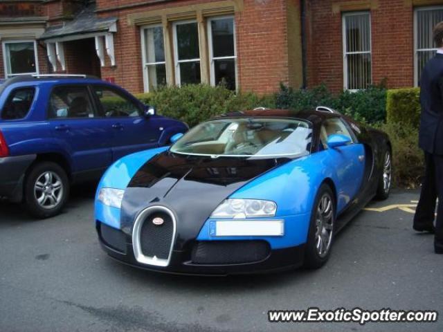 Bugatti Veyron spotted in Canterbury, United Kingdom