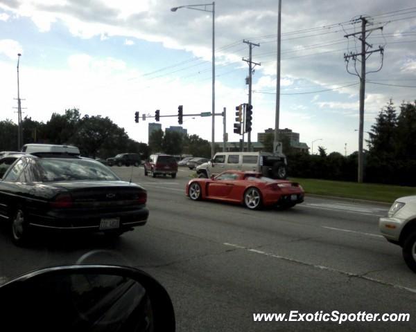 Porsche Carrera GT spotted in Schaumburg, Illinois