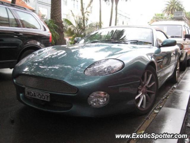 Aston Martin DB7 spotted in Sydney, Australia