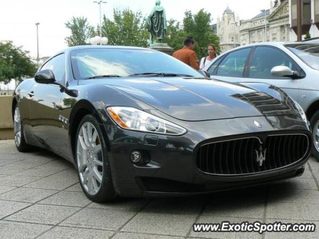 Maserati GranTurismo spotted in Budapest, Hungary