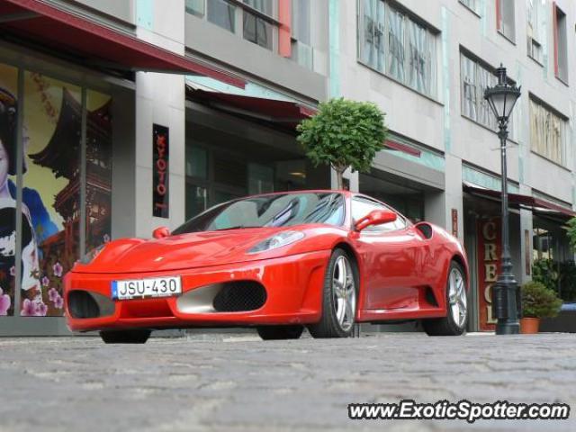 Ferrari F430 spotted in Budapest, Hungary