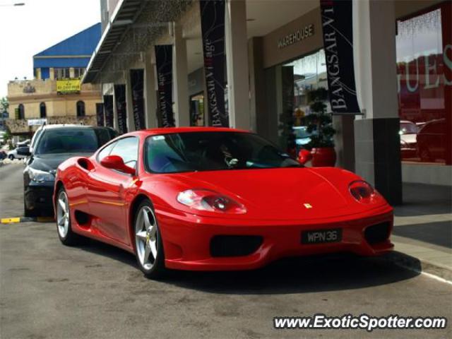 Ferrari 360 Modena spotted in Kuala Lumpur, Malaysia