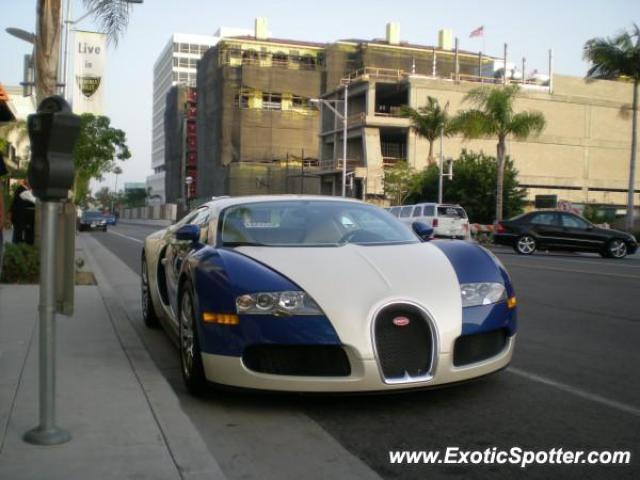 Bugatti Veyron spotted in Los Angeles, California