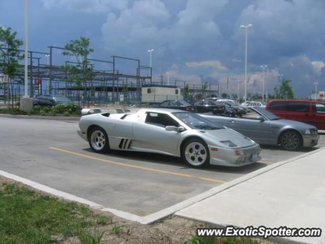 Lamborghini Diablo spotted in Meadowvale Ontario, Canada