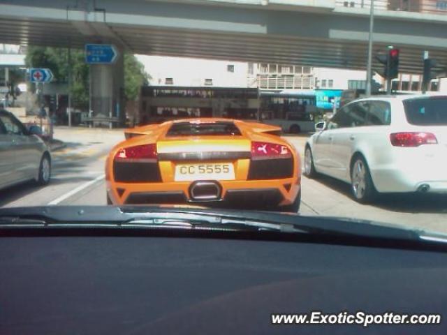 Lamborghini Murcielago spotted in Hong Kong, China