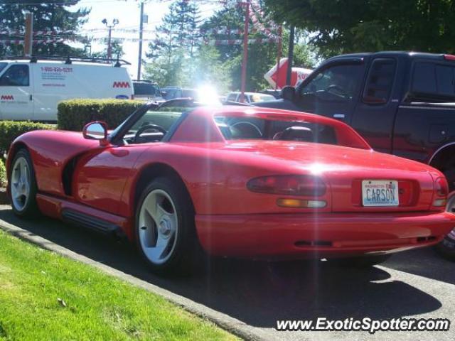 Dodge Viper spotted in Everett, Washington