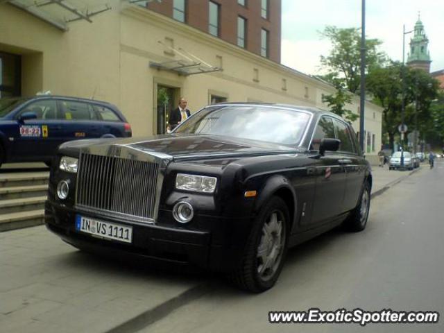 Rolls Royce Phantom spotted in Cracow, Poland